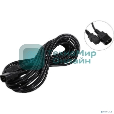 Кабель монитор-компьютер (UPS->уст-во) ExeGate Power EC-10P (С13->С14) VDE-250V-3*0,75-CU, 10A, 10м