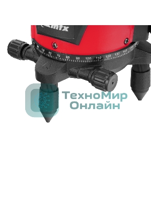 Лазерный уровень MTX MFL RED, 30 м, красный луч, акк. Li 2400 mAh, сумка, резьба 5/8