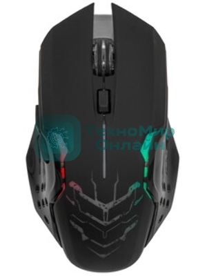 Мышь беспроводная Defender Katana GM-511 черный, 3200 dpi, радиоканал, USB, кнопки - 6