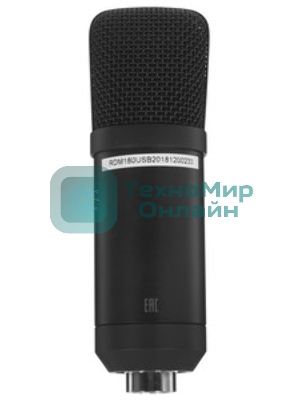 Микрофон Ritmix RDM-180 черный