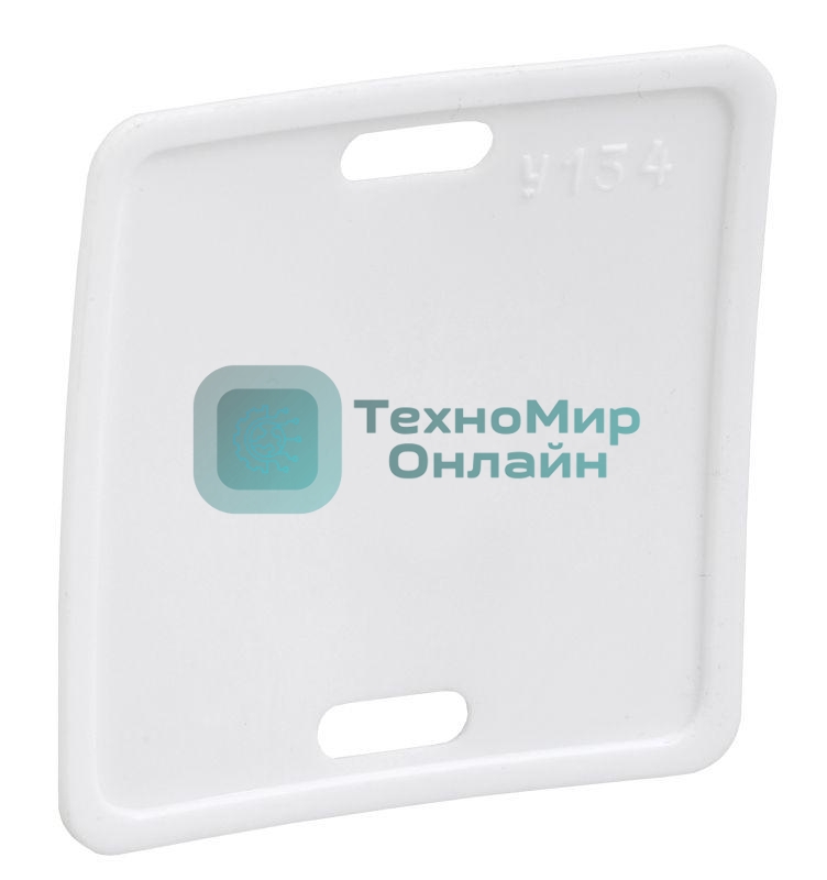 Бирка кабельная IEK У-134 (квадрат 55х55 мм)