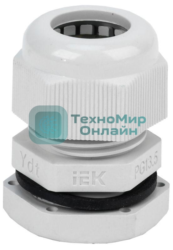 Сальник IEK YSA20-12-13-54-K41 PG 13.5 диаметр проводника 7-11мм IP54 IEK