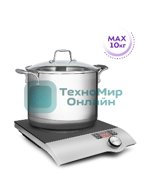 Плита электрическая Kitfort КТ-108 черный (настольная)