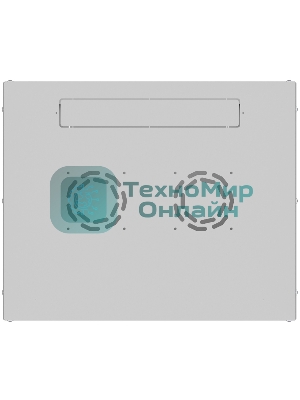 Шкаф коммутационный NTSS LIME (NTSS-WL9U5545GS) настенный 9U 550x450 мм пер. дв. стекл несъемн. бок. пан. 30 кг серый 110 град.