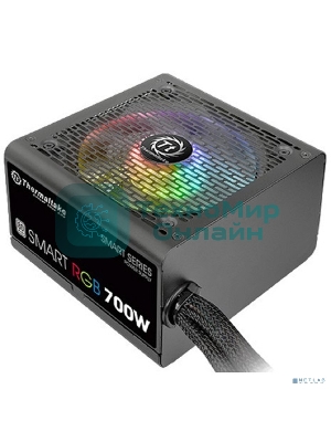Блок питания Thermaltake Smart RGb (PS-SPR-0700NHSAWE-1), 700Вт, 80 PLUS, 120мм, черный