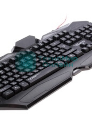 Клавиатура Qumo Dragon War Spirit проводная, USB Type-A, чёрный