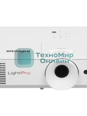 Проектор Infocus IN0002SL DLP, 4000 lm, SVGA, 30 000:1, 1.942.16:1, HDMI 1.4, VGA in, S-Video, 3.5мм in/out, USB-A, лампа 15 000ч.(ECO mode), 3W, 27дБ, 2,6 кг, БЕЛЫЙ