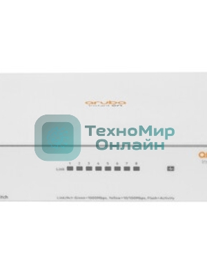Коммутатор HPE Aruba Instant on 1430 8G unmanaged fanless Switch