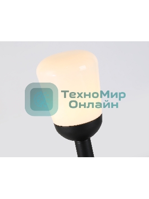 Светильник Ambrella light ST2087 BK/FR черный/белый матовый IP54 E27 max 40W D150*350