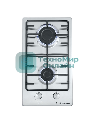 Газовая варочная панель Maunfeld EGHS.32.3ES/G, 2 конфорки, нержавеющая сталь