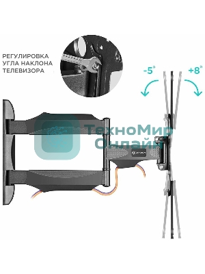 Кронштейн ONKRON NP40 черный 32-65