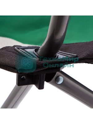 Кресло складное Palisad Camping с подлокотниками и подстаканником 60x60x110/92 см