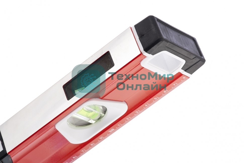 Алюминиевый магнитный фрезерованный уровень Matrix 3 глазка, 1500 мм