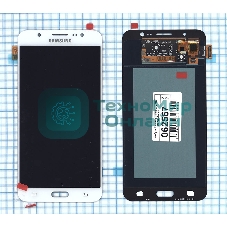 Дисплей для Samsung Galaxy J7 (2016) SM-J710F в сборе с тачскрином (OLED) белый
