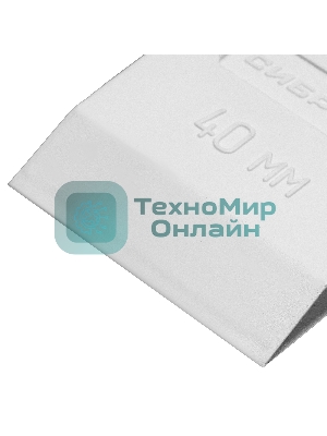 Шпатель Сибртех белая резина, 40 мм