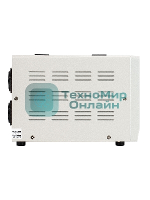 Стабилизатор напряжения ExeGate Expert Turbo AST-1500 (1500ВА, вход 80-260В, двойная цифр. индикация вход/вых. напряжения, выход 220В±8%, КПД 98%, 5 уровней защиты, задержка, усиленный метал. корпус, 2*Schuko, RTL)