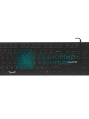 Клавиатура Qumo Office Signature K69 проводная, USB Type-A, чёрный