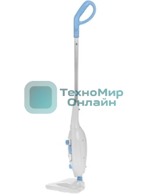 Сменная насадка для паровой швабры Bt SM1114 White-blue. (Тряпка для мытья полов) Материал 95% polyester, 5% nylon, размер 280 х 240 мм