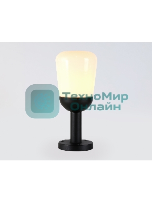 Светильник Ambrella light ST2087 BK/FR черный/белый матовый IP54 E27 max 40W D150*350