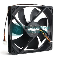 Вентилятор для корпуса Gembird D12025HM-3 черный 120мм 2000rpm 30db 3-pin