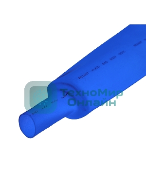 Трубка термоусадочная Rexant 30.0/15.0 1м синий