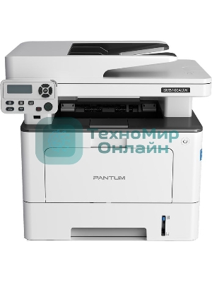 МФУ лазерное Pantum BM5100ADW, A4, ч/б, печ. до 40 стр/мин., скан. до 24 стр/мин., 1200x1200dpi, USB, RJ-45, Wi-Fi, проектная модель