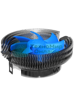 Кулер CROWN для процессора CM-90 (Для Intel и AMD,TDP до 95 Ватт,Низкая посадка радиатора,Гидродинамическии подшипник,Размер: 115x110x57 мм)