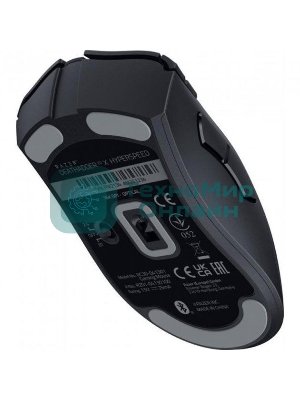 Мышь беспроводная Razer DeathAdder V2 X Hyperspeed черный, 14000 dpi, радиоканал, Bluetooth, USB, кнопки - 7
