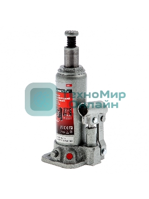 Домкрат Matrix бутылочный 3т h подъема 194–372мм в пласт. кейсе