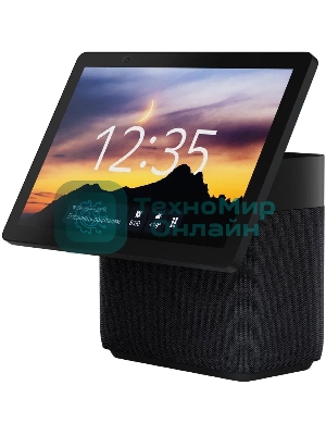 Умная колонка Яндекс Станция Дуо Макс, 60Вт, с экраном, 2 динамика, часы, камера, Wi-Fi, Bluetooth 5.2, Zigbee, Алиса, черный