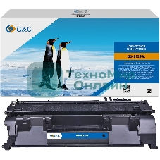 Картридж лазерный G&G GG-CF280A черный (2700 стр.) для HP LJ P2035/P2055d/Pro 400 M401/MFP M425