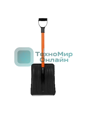 Лопата для уборки снега Palisad Stels полипропиленовая, 275х365х790 мм, стальной черенок