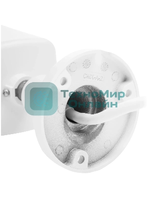 Камера видеонаблюдения IP HiWatch DS-I400(D)(6мм) 6-6мм цв. корп.:белый