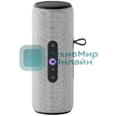 Умная колонка Яндекс Станция Стрит, 30Вт, компактная, 2 динамика, Wi-Fi, Bluetooth 5.0, Алиса, серый