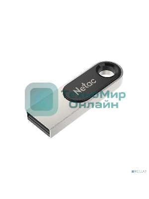 Флешка USB Netac U278 (NT03U278N-016G-32PN), 16Gb, USB 3.0, R/W 90/45, серебристый/черный