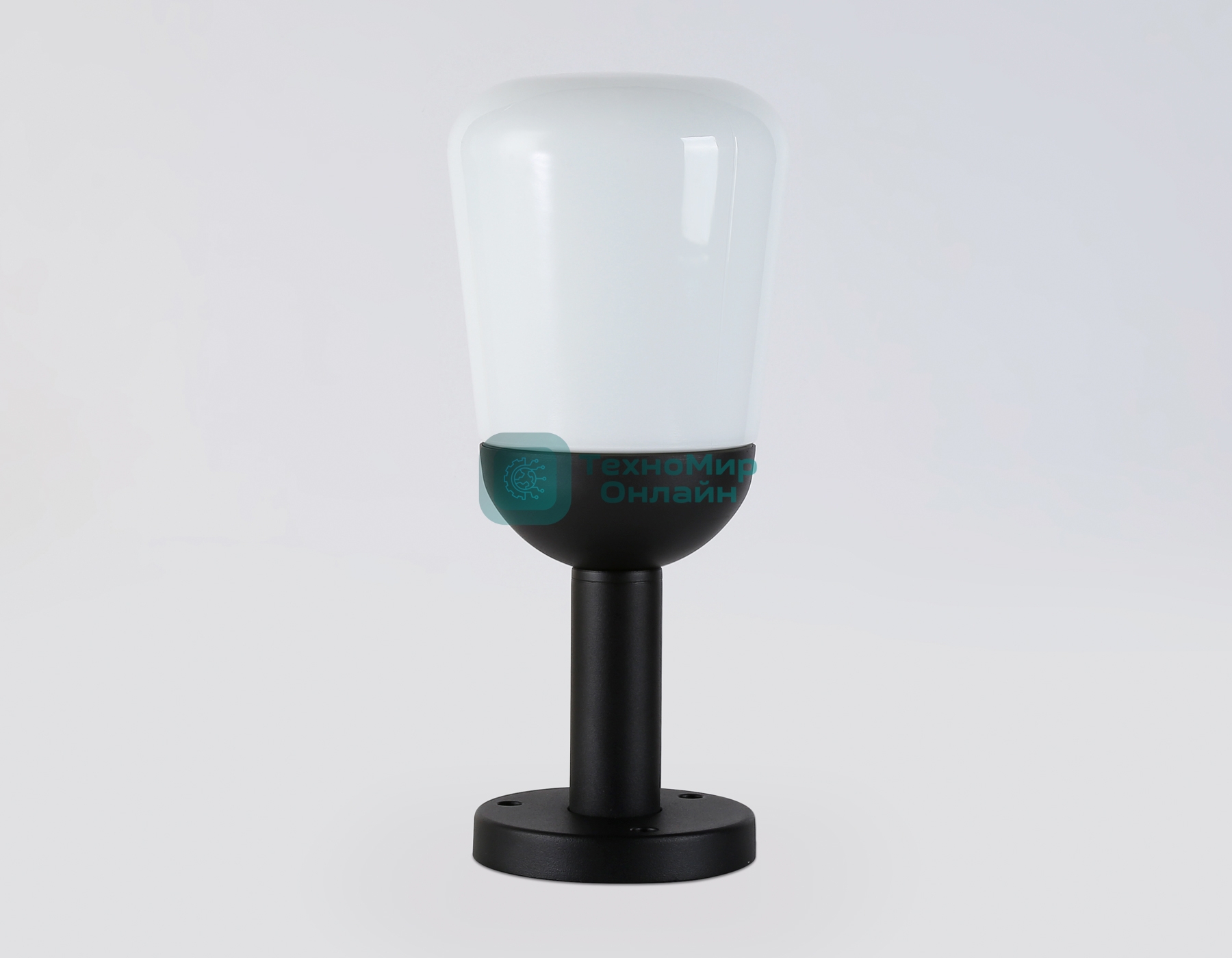 Светильник Ambrella light ST2087 BK/FR черный/белый матовый IP54 E27 max 40W D150*350