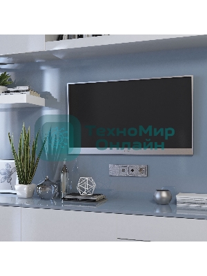 Накладка для RJ-11 (серебряный)