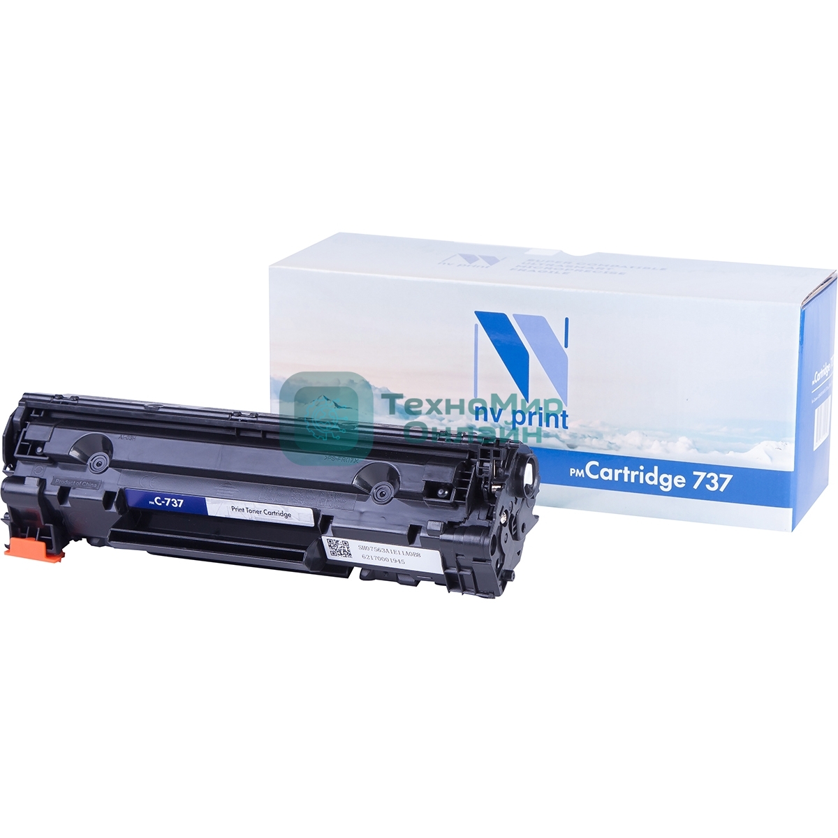 Картридж NVPrint совместимый Canon 737 черный для Canon i-SENSYS MF211/212w/217w/226dn (2400k)