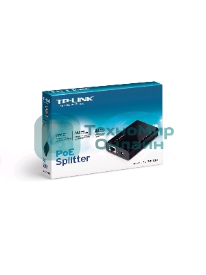 Сетевой адаптер TP-Link SMB TL-PoE10R Сплиттер PoE Data and Power carried over the same cable up to 100m, 5V/12V