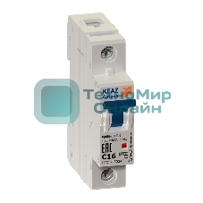 Выключатель автоматический модульный 1п C 40А 6кА OptiDin BM63-1C40-УХЛ3 КЭАЗ 260510