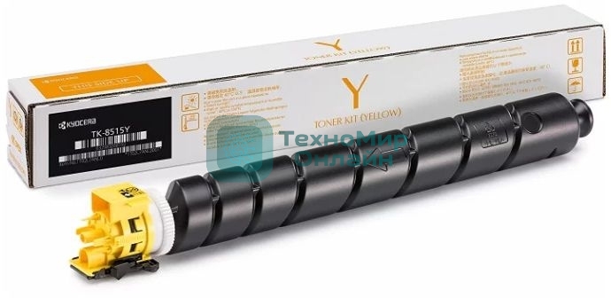 Картридж лазерный Kyocera TK-8515Y (1T02NDANL0/1T02NDANL1) желтый для TASKalfa 5052ci/6052ci 20000 стр.