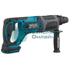 Перфоратор Makita DHR241Z аккумуляторный SDS+ [DHR241Z 18В,Li-ion,3реж,1.9Дж,0-4000у\м,3.5кг,кор,б\акк и з\у,совместим с 4 Ач Li-ion