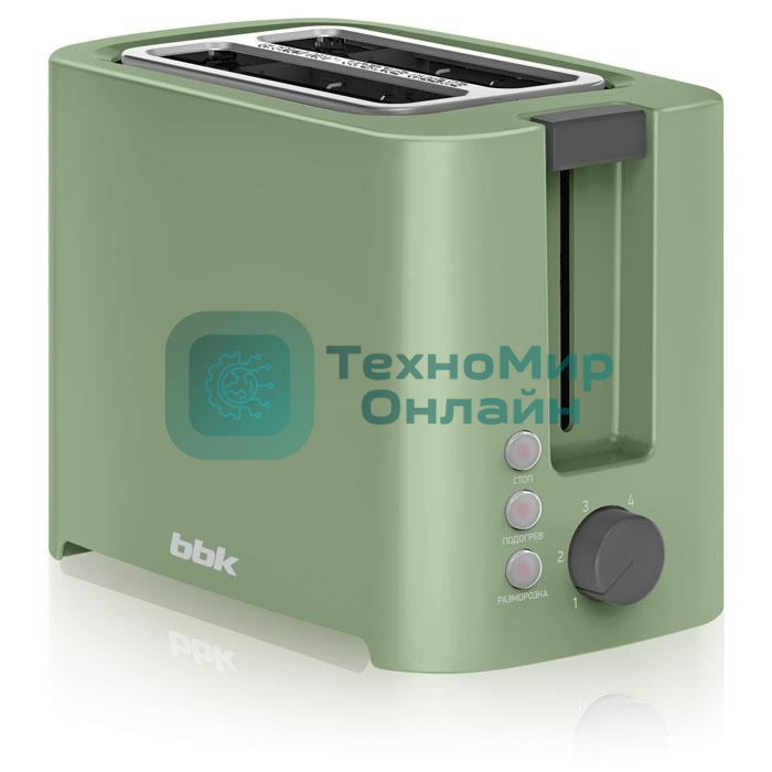 Тостер BBK TR81M зеленый