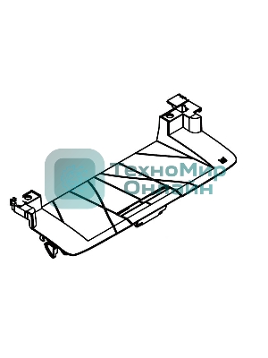Крышка картриджа в сборе с выходным лотком HP LJ M28 (RM2-2515) OEM