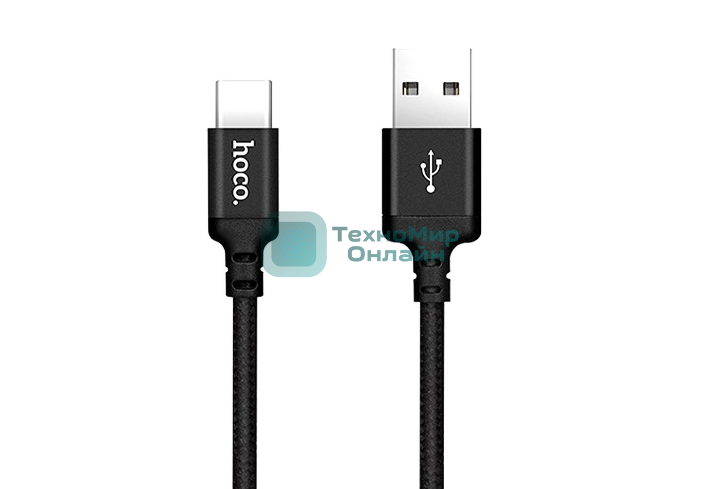 Кабель HOCO X14 USB Times speed для Type-C, 1.7А, 2м, черный