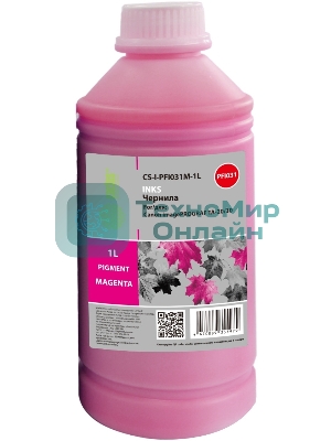 Чернила Cactus CS-I-PFI031M-1L PFI-031 пурпурный 1000мл для Canon imagePROGRAF TA-20/30