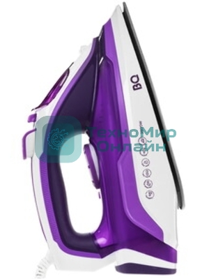 Утюг BQ SI1002 черный, 2600 Вт, 30 г/мин, 140 г/мин, 320 мл