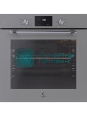 Духовой шкаф электрический LEX EDP 671 GR MAX, встраиваемый, серый