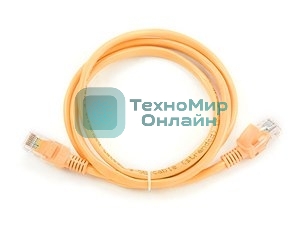 Патч-корд FTP Cablexpert cat.5e, 2м, литой, многожильный оранжевый