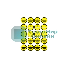 Наклейка знак электробезопасности Rexant 